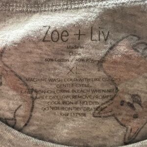 Zoe & Liv corgi shirt XL